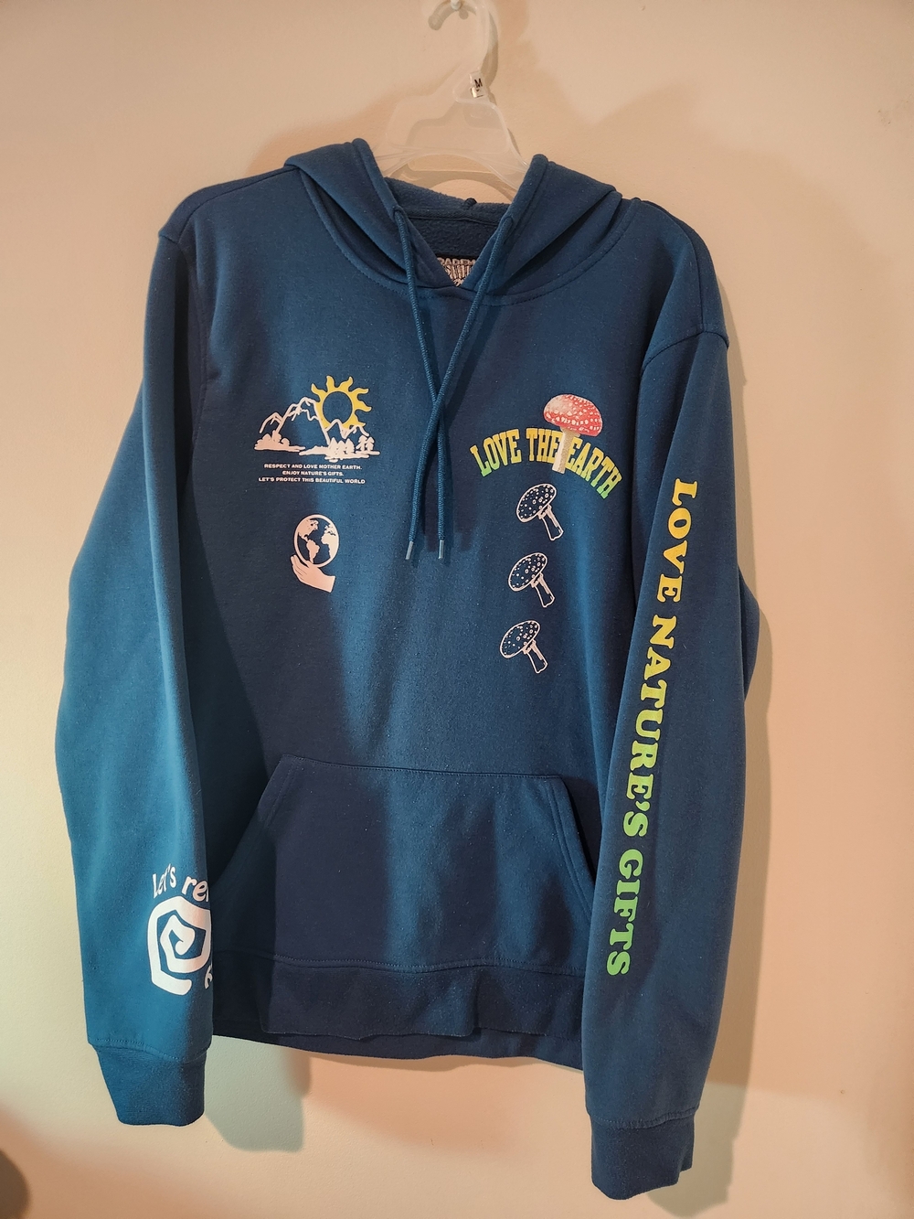 Brooklyn Clothing Co. Hoodie Sweatshirt Size L